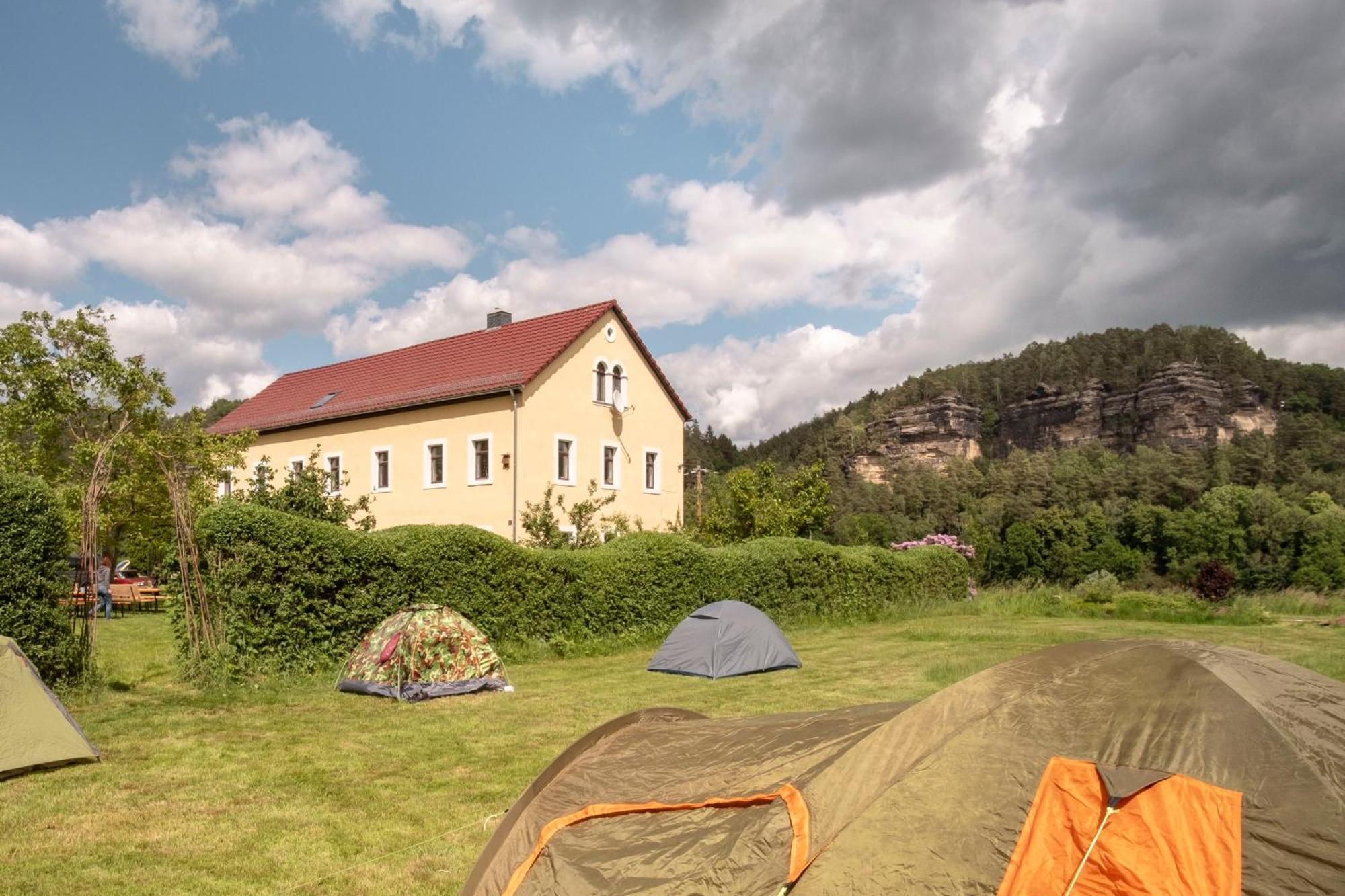 Hinterland Hostel Rathen Buitenkant foto